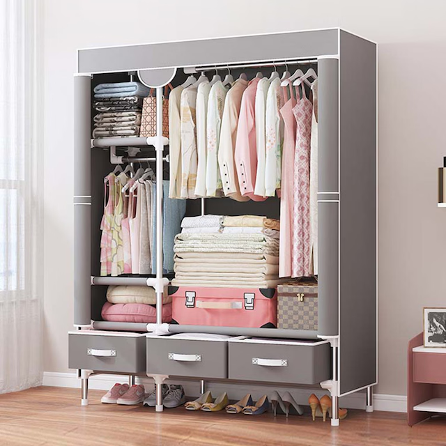 5평 방도 호텔처럼! 행거 옷장 정리 끝판왕 노하우 (자취방 공간 활용 치트키!)